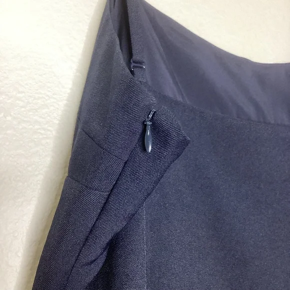 Anthropologie Mare Mare Cutout Dress Navy XL - Picture 7 of 9